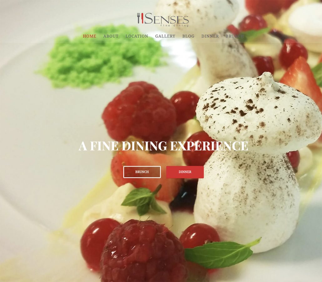 Senses Fine Restaurant Dining at Bucuti