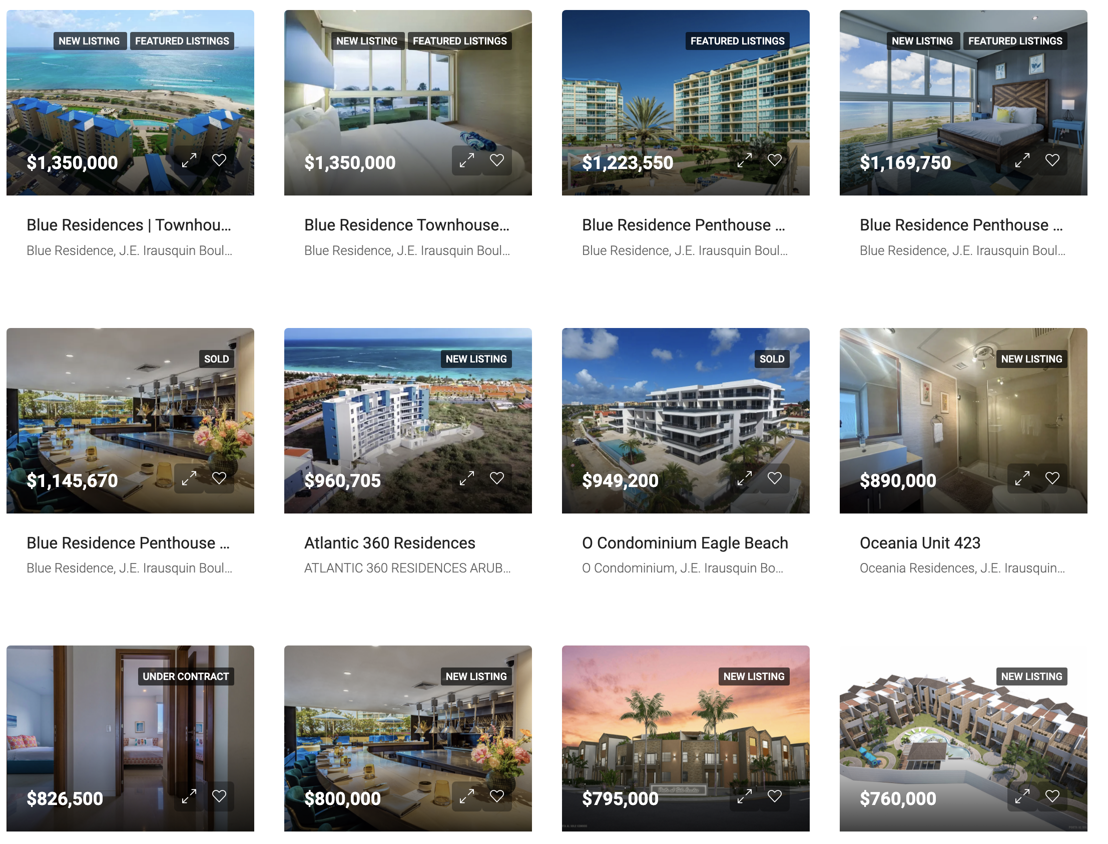 Condos For Sale aruba