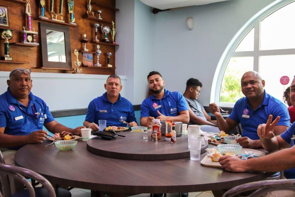 La Cabana Associate celebrate with team