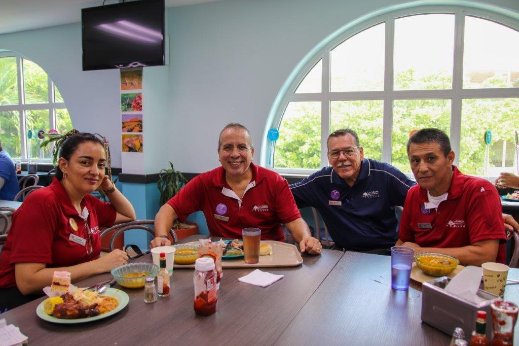 La Cabana Associate celebrate with team members