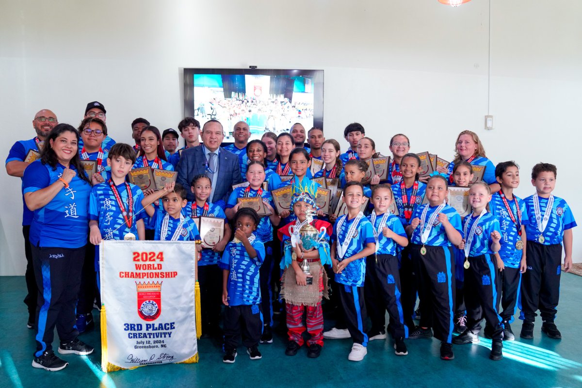 Aruba’s Gihae Tang Soo Do team