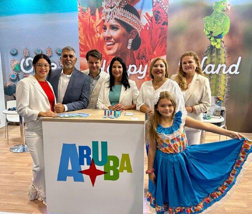 Aruba’s successful participation at The Meeting Show UK with vibrant booth themes and strong networking