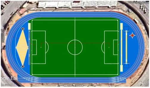 Guillermo Prospero Trinidad Sports Complex in Aruba new MONDO athletics track