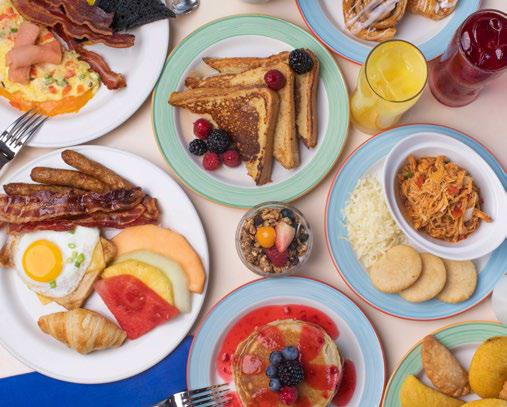 Breakfast at Corals Restaurant