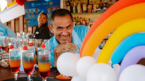 Pride Month Celebration at Horizons Lounge with drinks