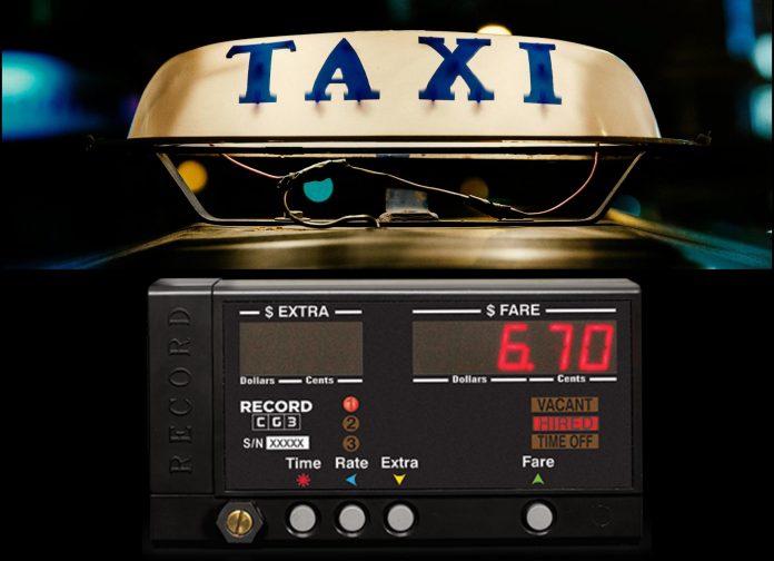 Aruba government taxi meter law enforcement