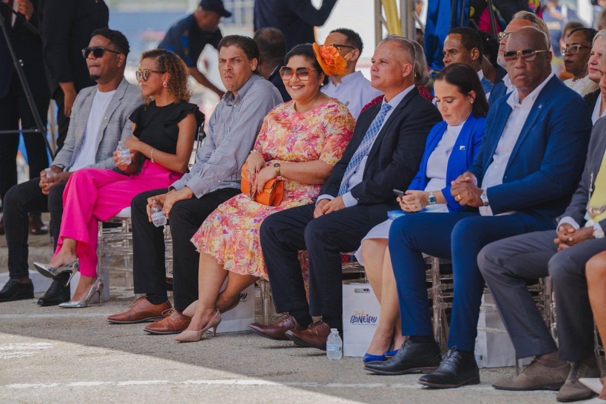 Bonaire Day celebration at Club Boneriano in Aruba featuring traditional food and music