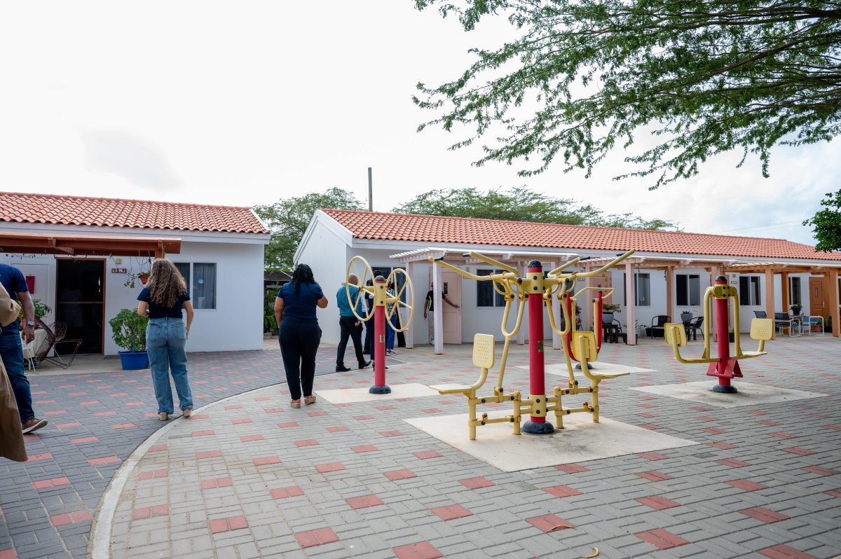 Rendering of new modern housing project