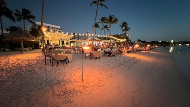 Atardi Restaurant night view