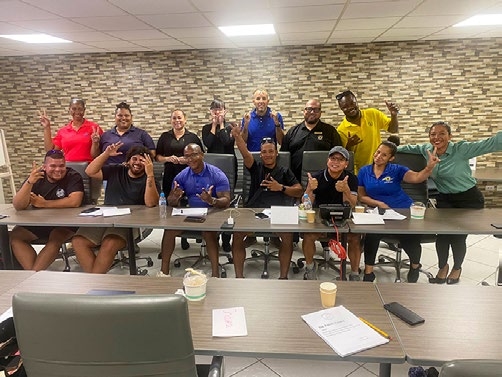 De Palm Tours employees participating