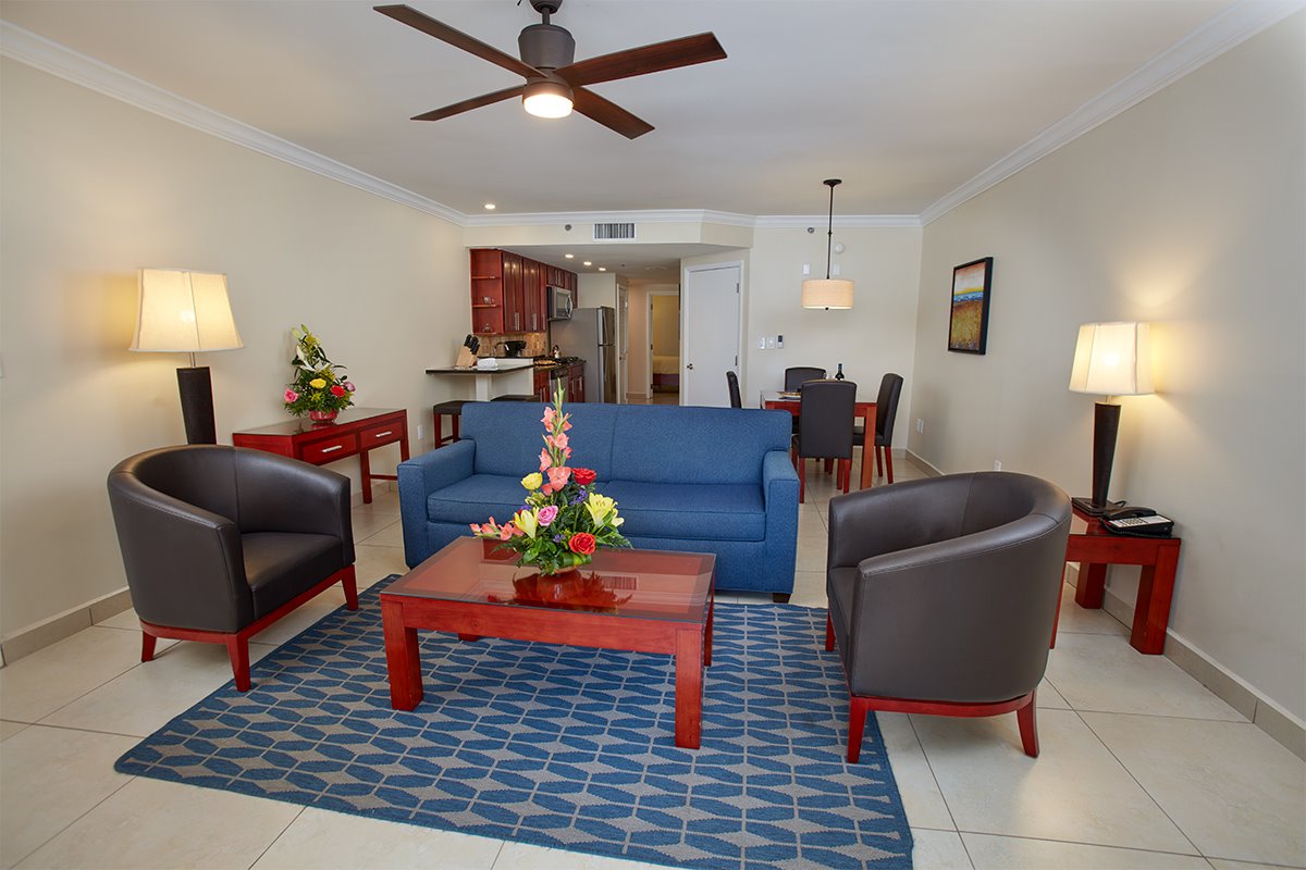 Divi Village Golf & Beach Resort living room
