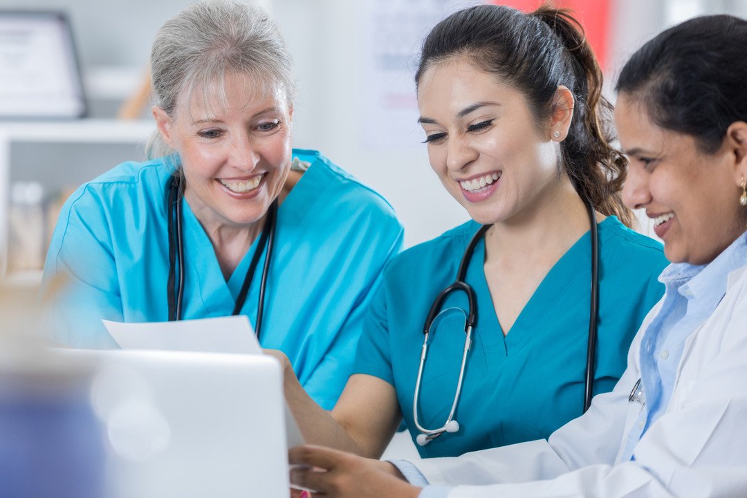 Healthcare Worker Getting Vaccinated