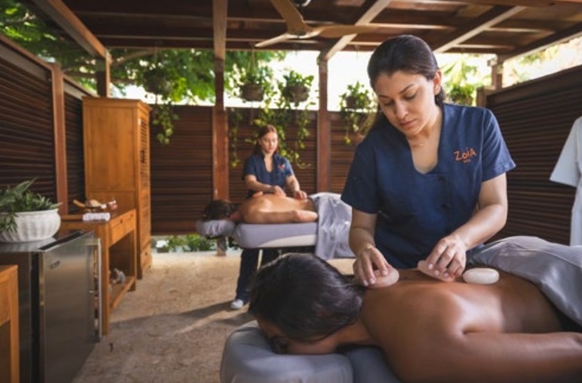 Relaxing Lemongrass Mimosa Massage