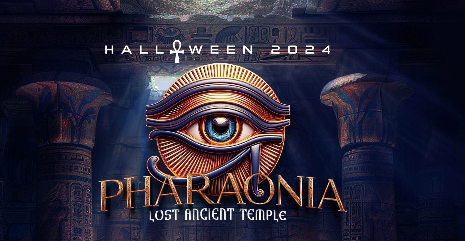 Guests dressed in Egyptian costumes