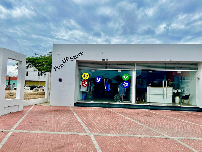 aruba pop up store retail outlet