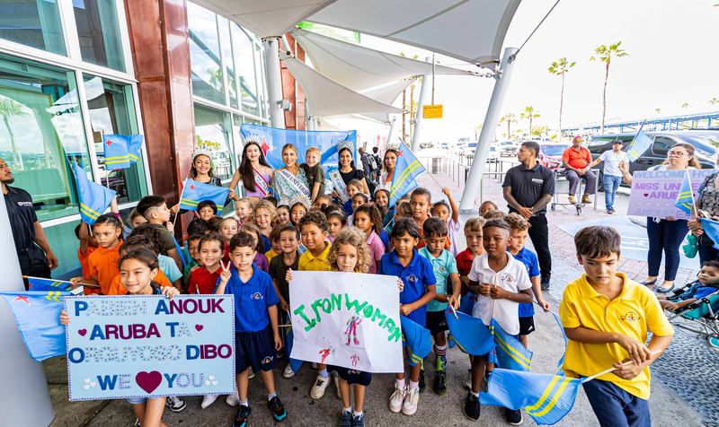 Anouk Eman arriving at the airport after Miss Universe 2024