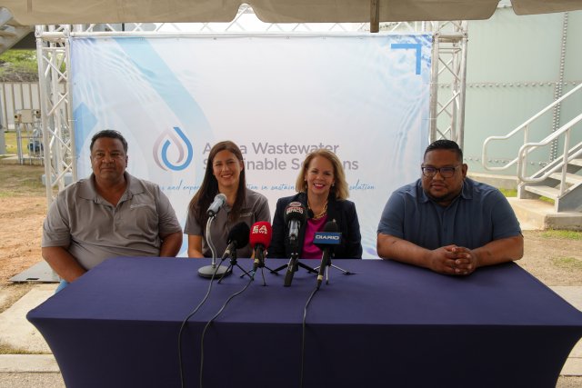 Parkietenbos Sewage Treatment Plant in Aruba resumes operations on November 25, 2024.
