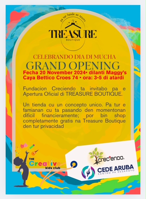 Grand Opening of Treasure Boutique in Aruba