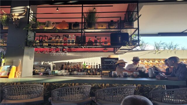 AZAR Open Fire Cuisine bar area