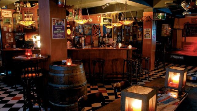 Cafe Chaos we are located downtown