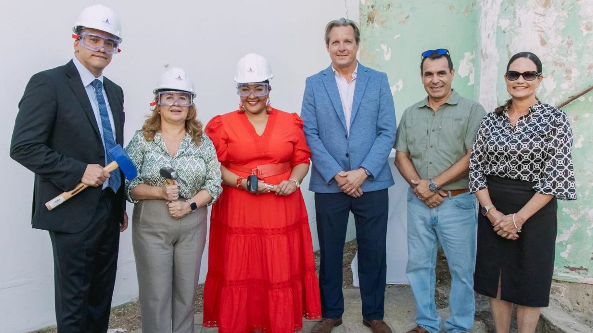 Historic Cas Veneranda during restoration