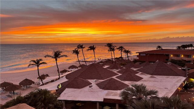 Casa del Mar Beach Resort sunsets