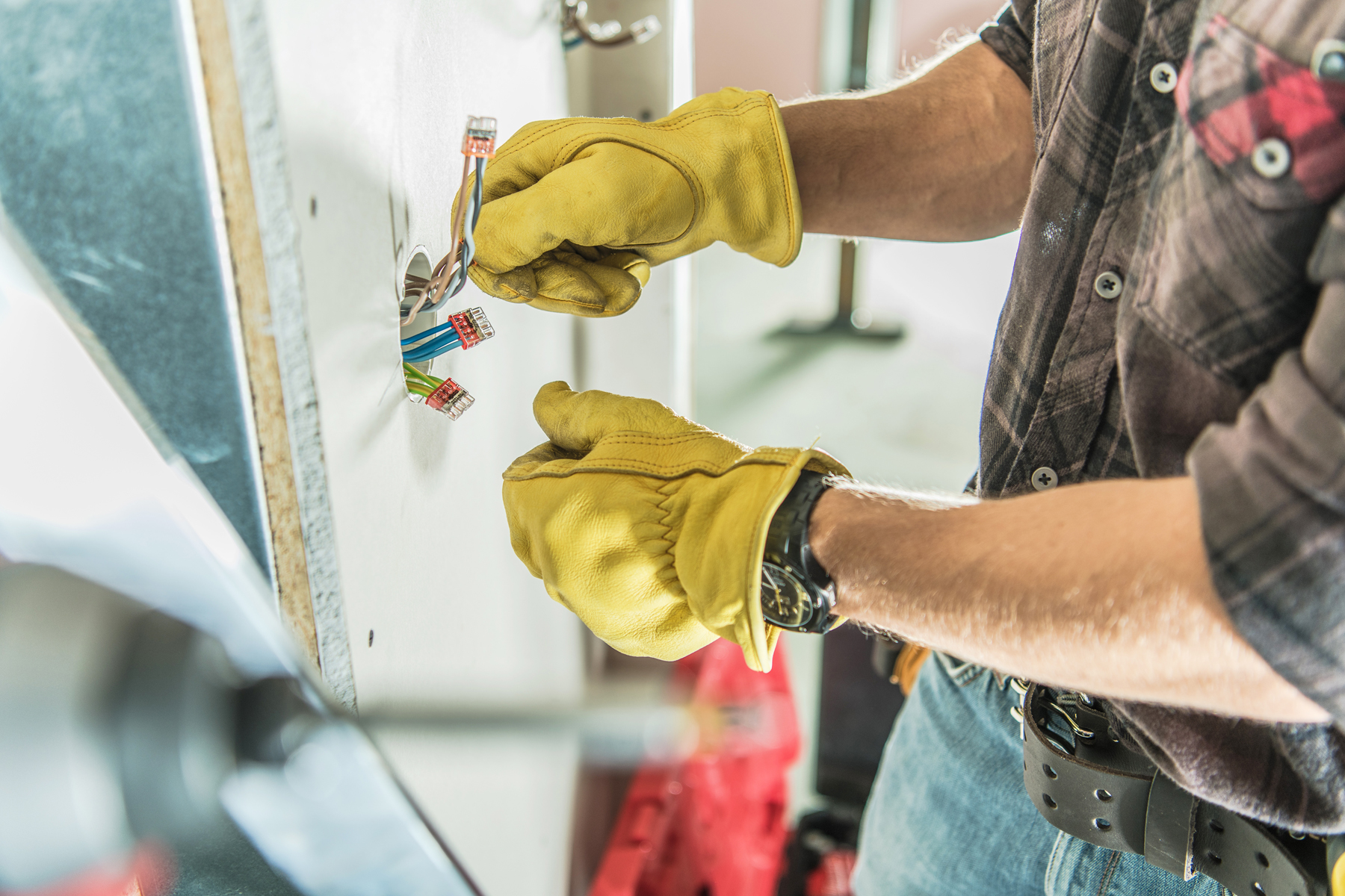 Electrician Ready For Work