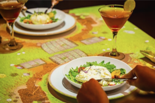 Gourmet dining at Le Petit Chef in Aruba