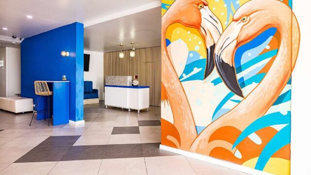 TRYP by Wyndham lobby area