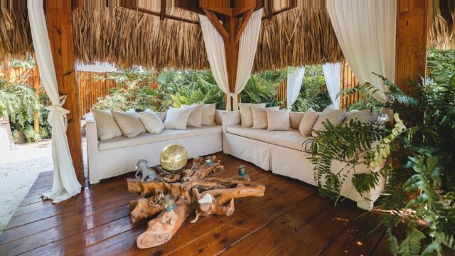 ocean villa living view