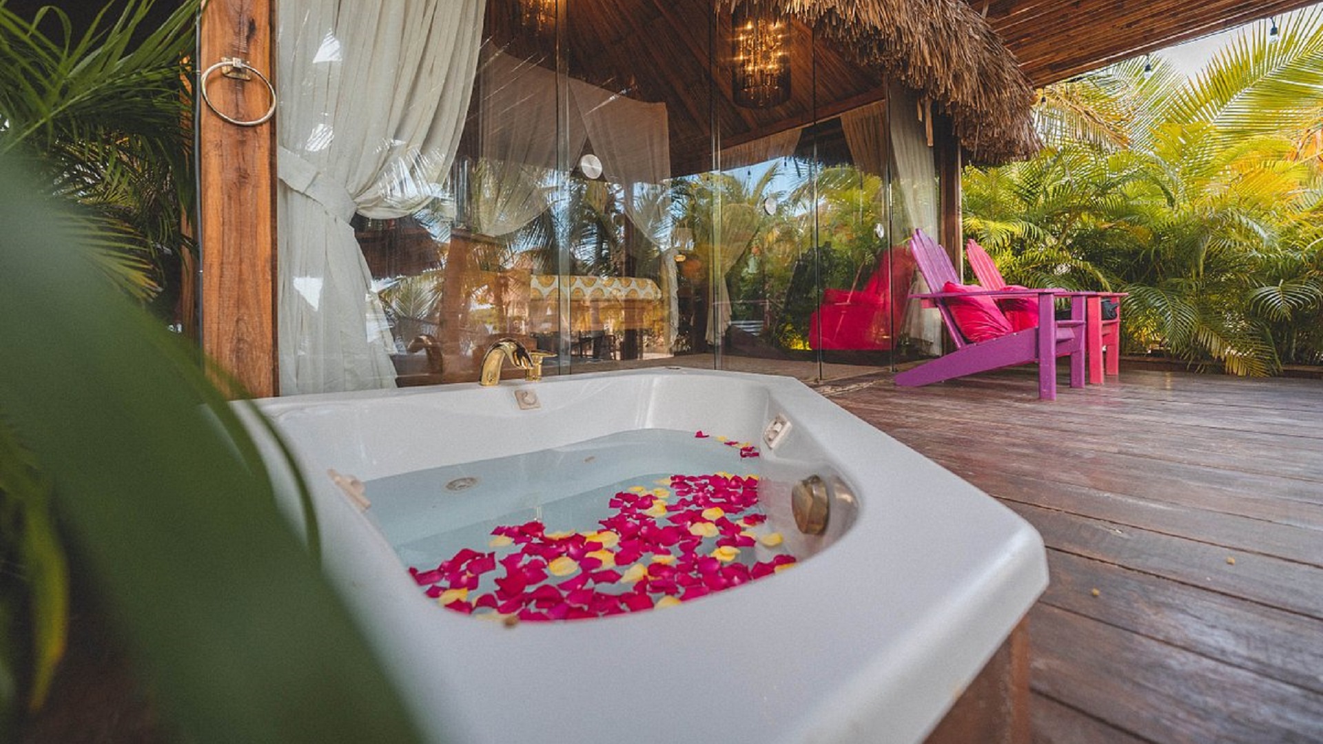 ocean villa bathtub view