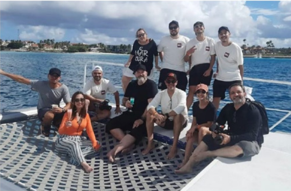 Mais Você team explores Aruba’s beaches and culture