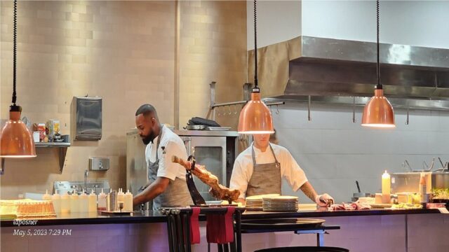 Catch Restaurant kichen