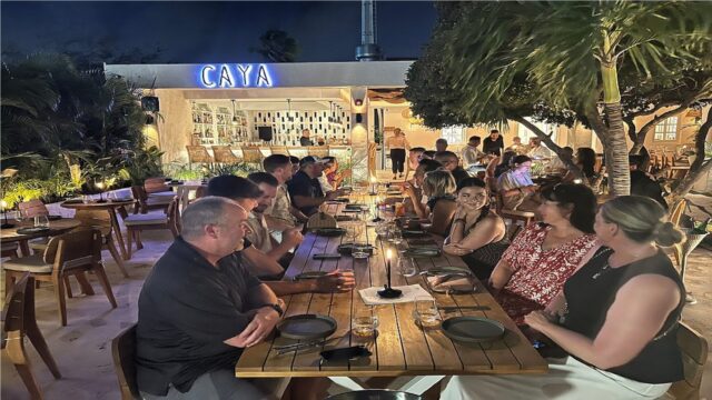 Caya House Contemporary Cuisine and Lounge enjoy dinner party