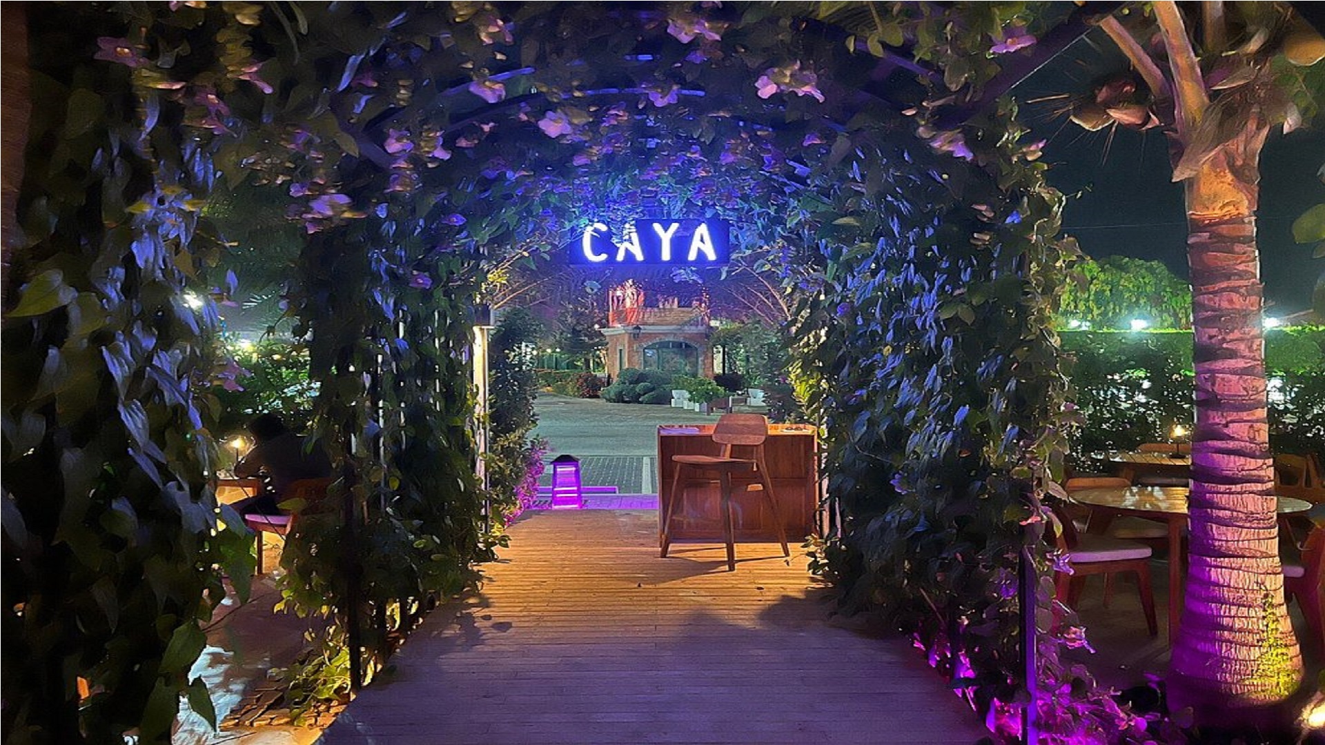 Caya House Contemporary Cuisine and Lounge night view