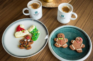 Christmas Eve buffet featuring a variety of festive dishes at Embassy Suites Aruba