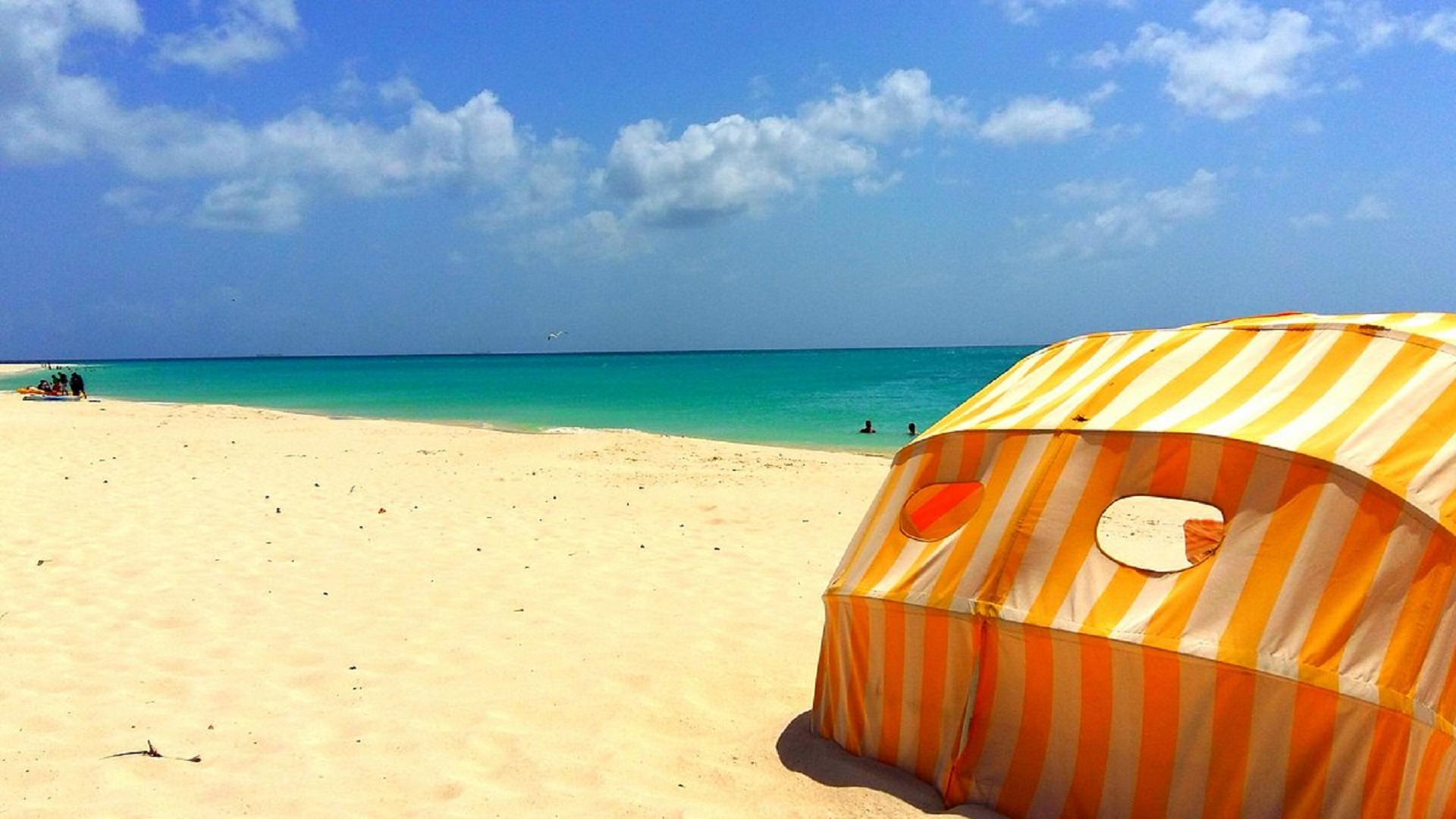Dorado Eagle Beach Hotel beach view