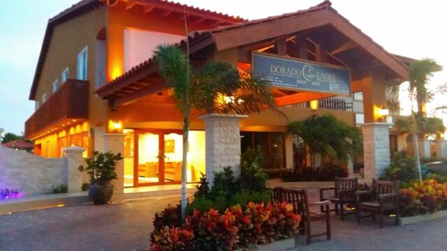 Dorado Eagle Beach Hotel front view