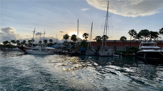 Driftwood Fishing Charters boat parking area