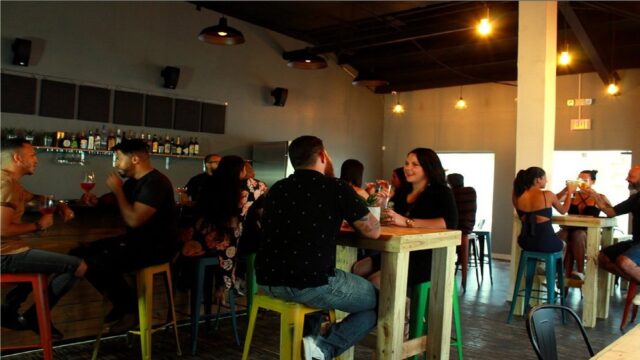 Fireson Brewing Company bar