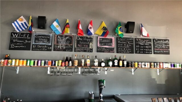 Fireson Brewing Company bar view