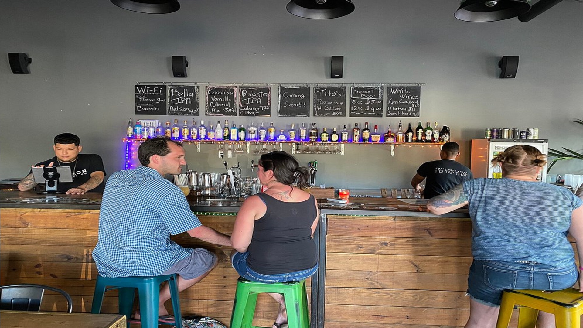 Fireson Brewing Company inside