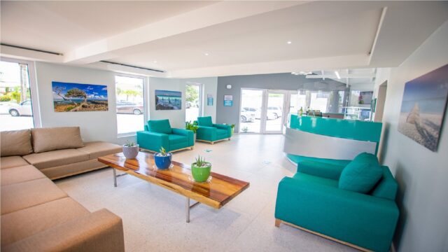 La Quinta Beach Resort lobby