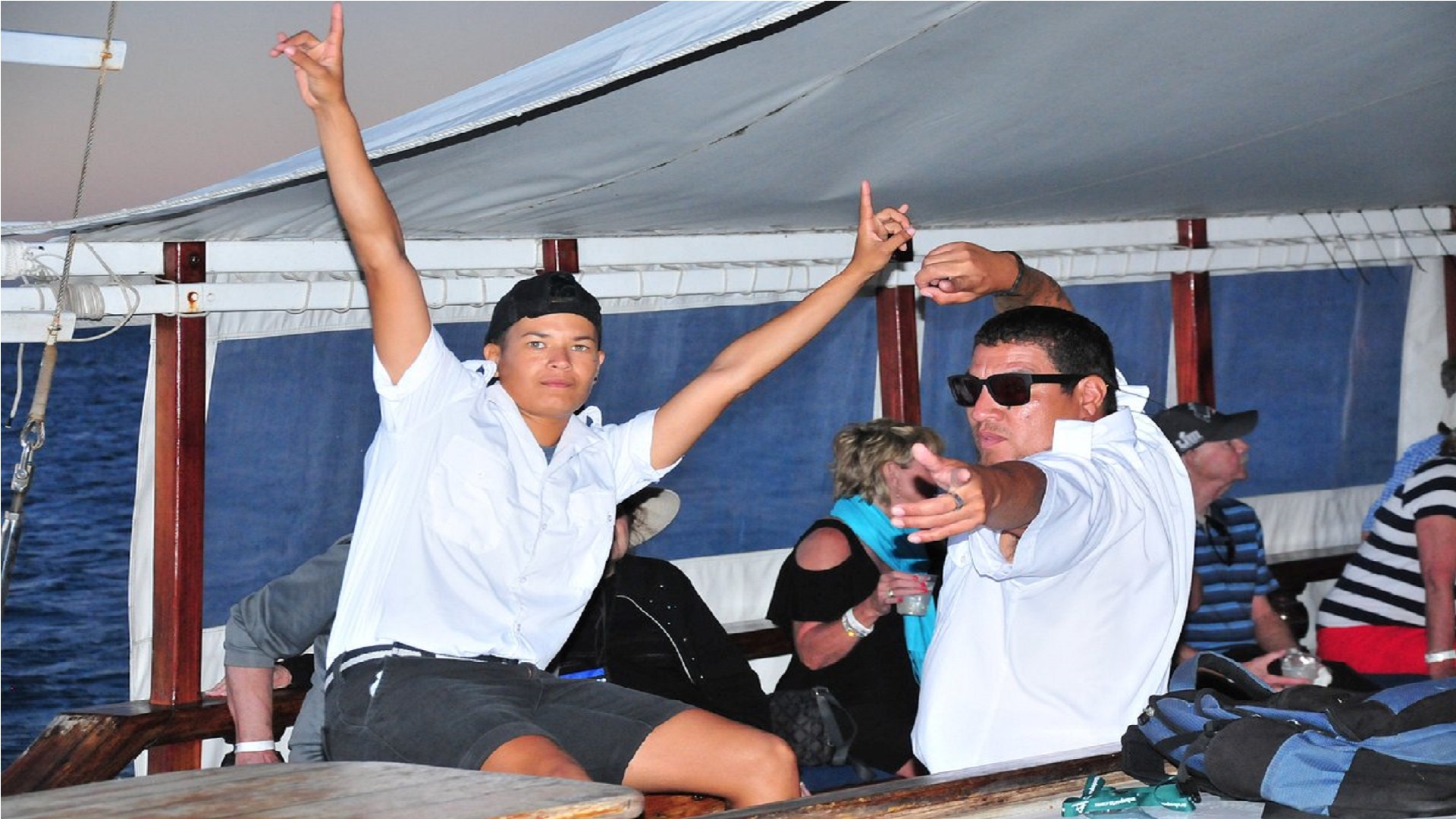 Monforte Luxury Cruise jacky and jeremy posing