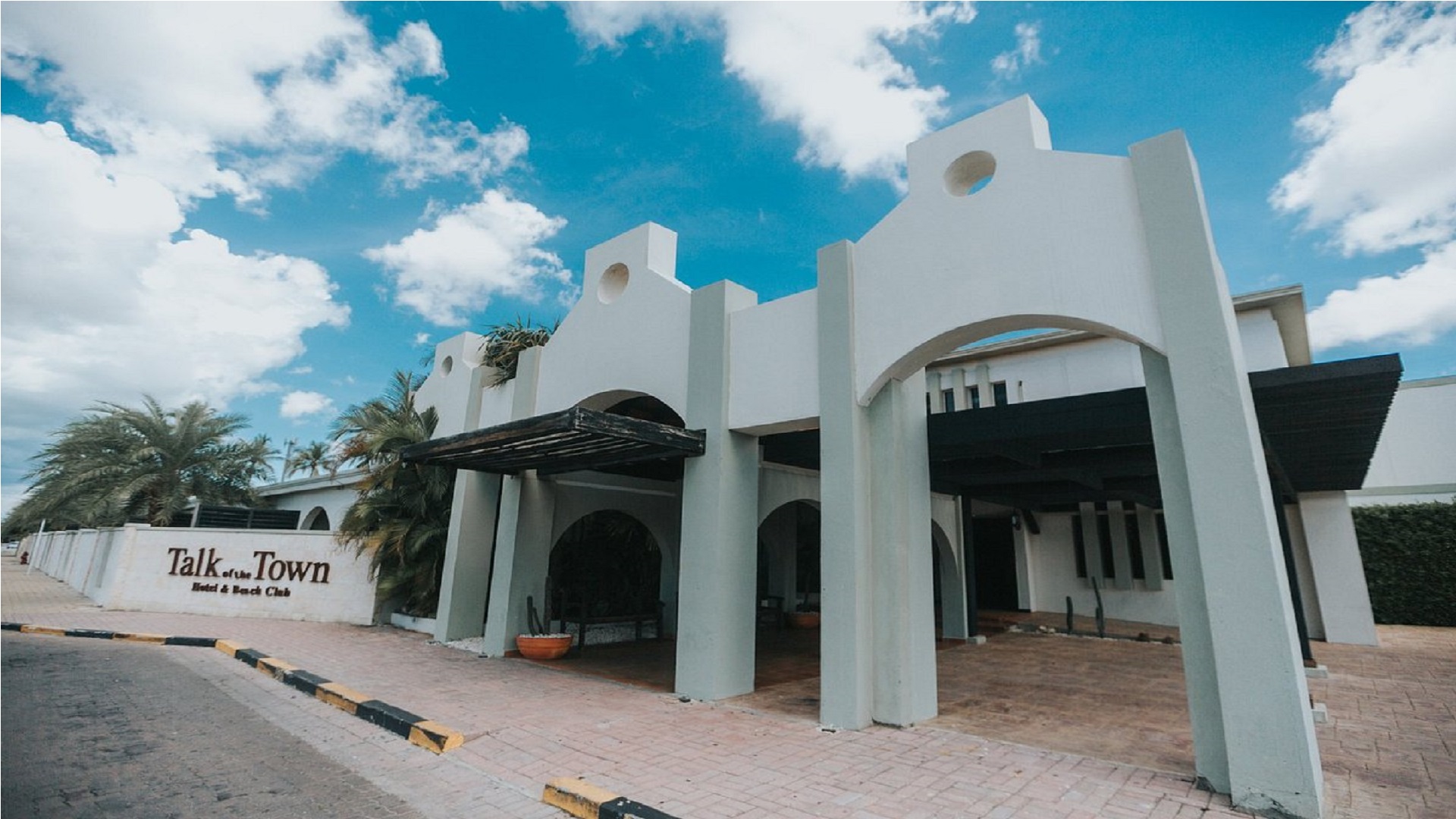 Talk of the Town Hotel and Beach Club outside area