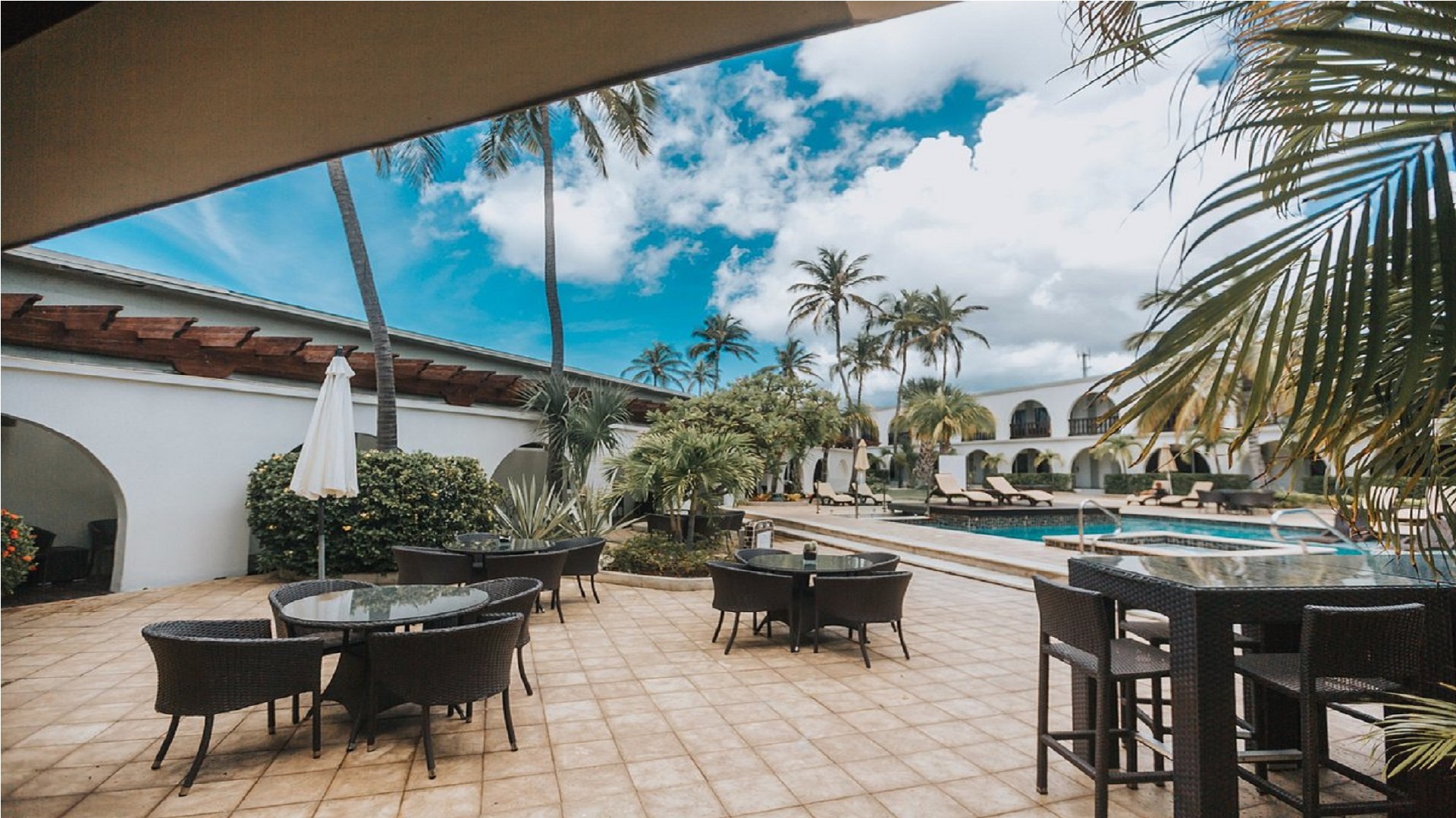 Talk of the Town Hotel and Beach Club view area