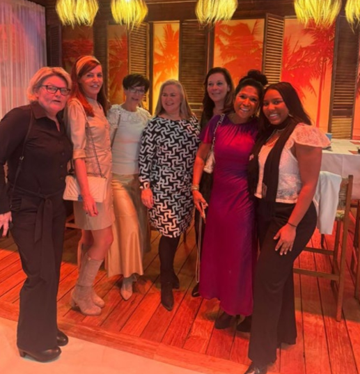 Esteemed TUI partners enjoying a gourmet lunch