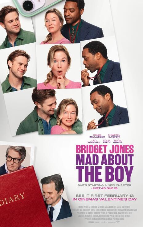 Official poster of Bridget Jones: Mad About the Boy, releasing on February 13, 2025