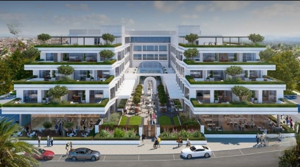 City place - New Oranjestad-Plan