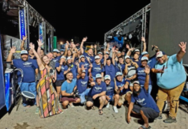 Aruba Tourism Authority representatives engaging with travel operators in Rio de Janeiro.